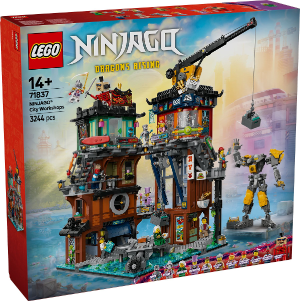 LEGO Set NINJAGO City Workshops - NINJAGO — caja oficial