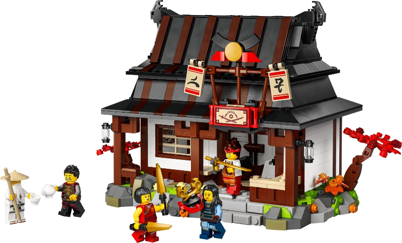 LEGO Set Four Weapons Blacksmith - NINJAGO (71858) — set armado