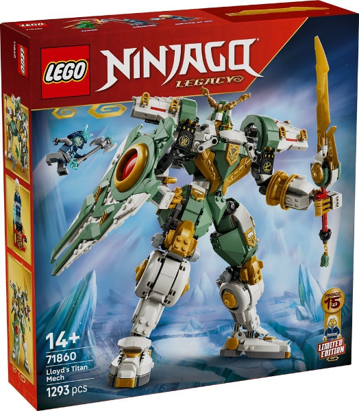 LEGO Set Lloyd's Titan Mech - NINJAGO — caja oficial