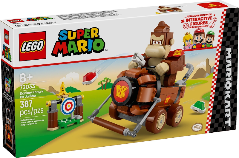 LEGO Set Donkey Kong & DK Jumbo - Super Mario (72033) — caja oficial