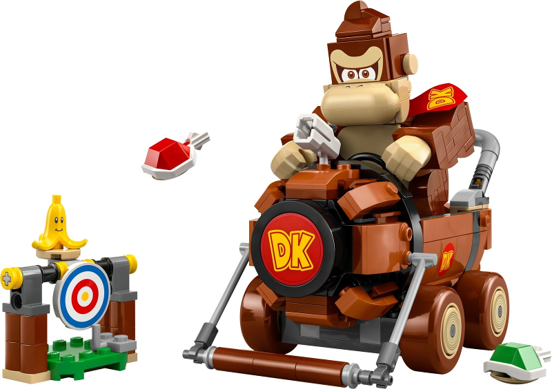 LEGO Set Donkey Kong & DK Jumbo - Super Mario (72033) — set armado