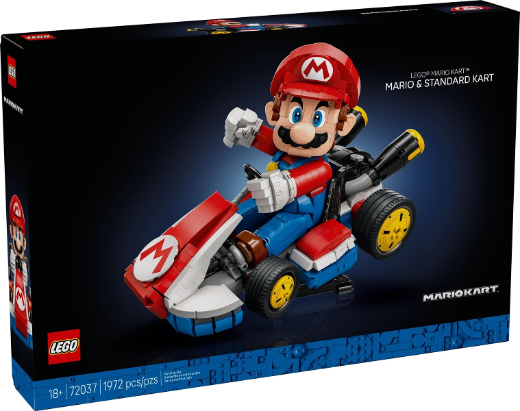 Mario Kart - Mario & Standard Kart — caja oficial