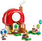 LEGO Set Party at Toad's House Expansion Set - Super Mario — set armado