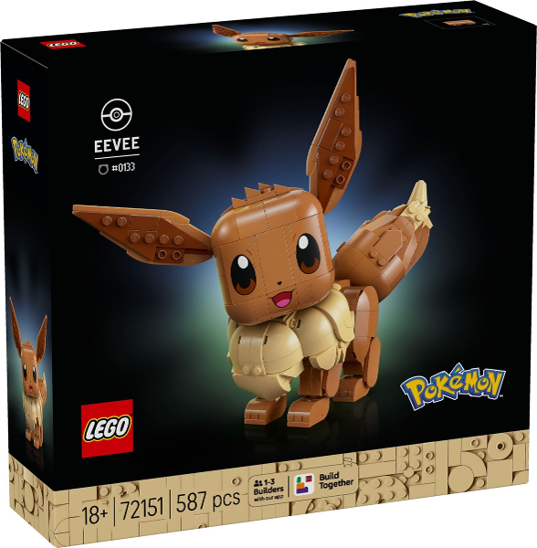 LEGO Eevee 72151 - DagaBlocks