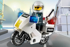 LEGO Set Police Motorcycle - Town — set armado