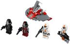 LEGO Set Republic Troopers vs. Sith Troopers - Star Wars — set armado