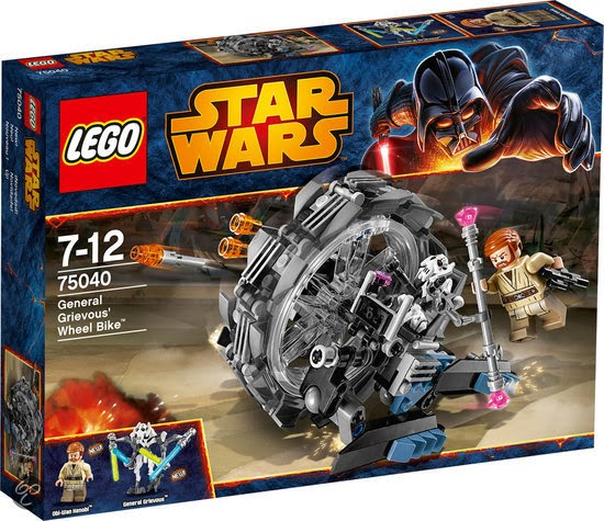 General Grievous' Wheel Bike — caja oficial