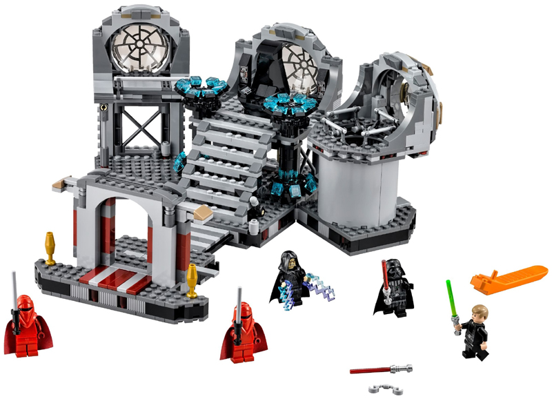 LEGO Set Death Star Final Duel - Star Wars — set armado