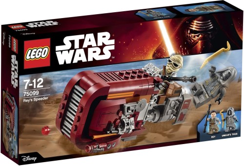 LEGO Set Rey's Speeder - Star Wars — caja oficial