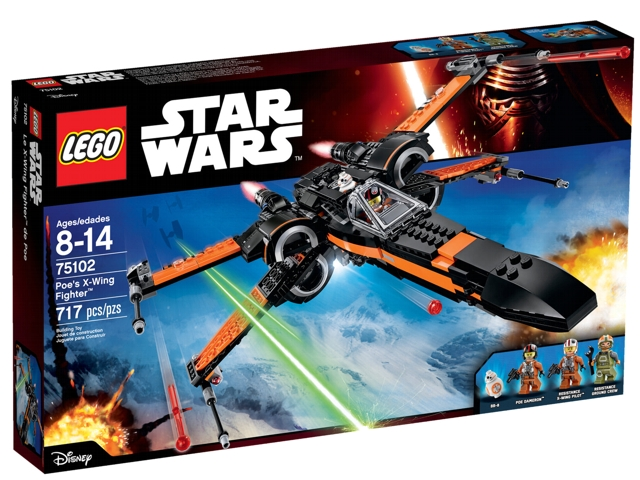 LEGO Set Poe's X-Wing Fighter - Star Wars — caja oficial
