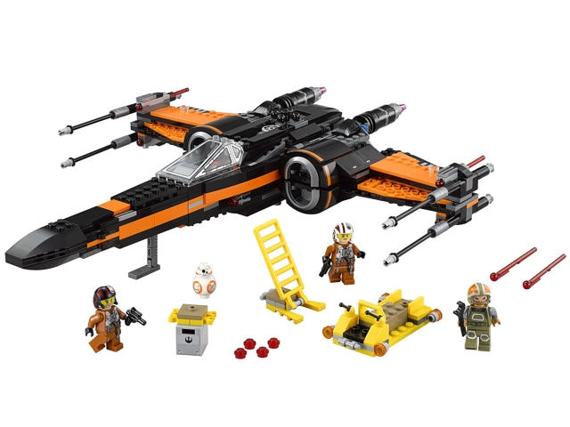LEGO Set Poe's X-Wing Fighter - Star Wars — set armado