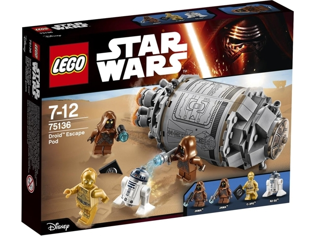 LEGO Set Droid Escape Pod - Star Wars — caja oficial