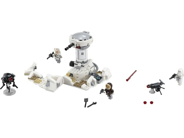 LEGO Set Hoth Attack - Star Wars — set armado