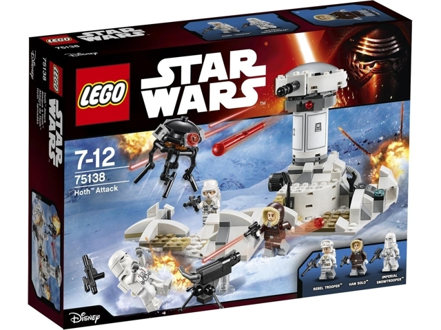 LEGO Set Hoth Attack - Star Wars — caja oficial