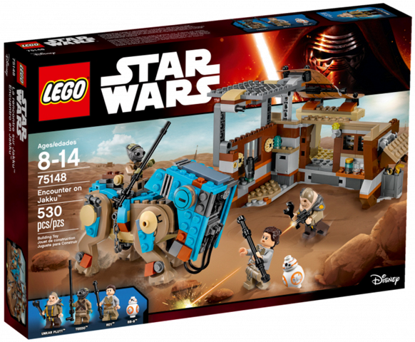 LEGO Set Encounter on Jakku - Star Wars — caja oficial