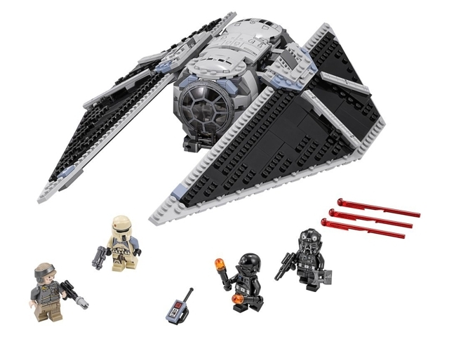 LEGO Set TIE Striker - Star Wars — set armado