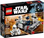 LEGO Set First Order Transport Speeder Battle Pack - Star Wars — caja oficial