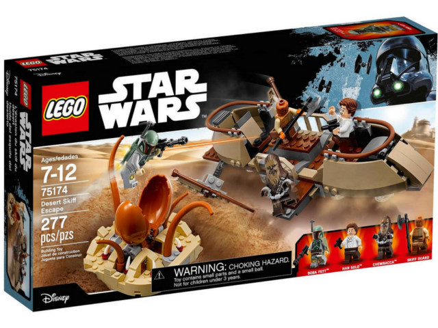 LEGO Set Desert Skiff Escape - Star Wars — caja oficial