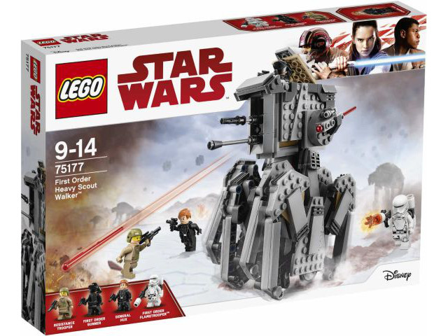 LEGO Set First Order Heavy Scout Walker - Star Wars — caja oficial