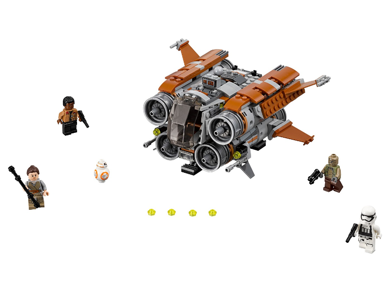 LEGO Set Jakku Quadjumper - Star Wars — set armado