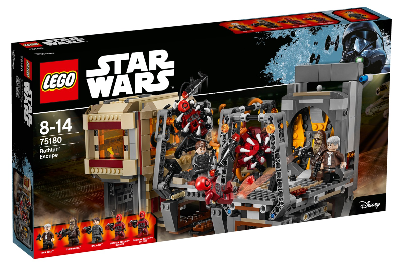 LEGO Set Rathtar Escape - Star Wars — caja oficial
