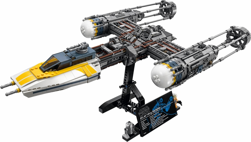 LEGO Set Y-Wing Starfighter - UCS - Star Wars (75181-1) — set armado