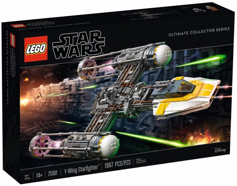LEGO Set Y-Wing Starfighter - UCS - Star Wars (75181-1) — caja oficial