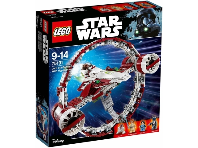 LEGO Set Jedi Starfighter with Hyperdrive - Star Wars (75191-1) — caja oficial