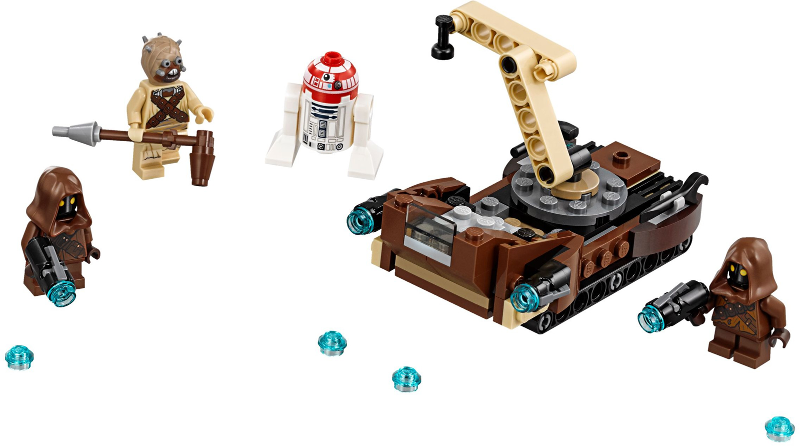 LEGO Set Tatooine Battle Pack - Star Wars — set armado