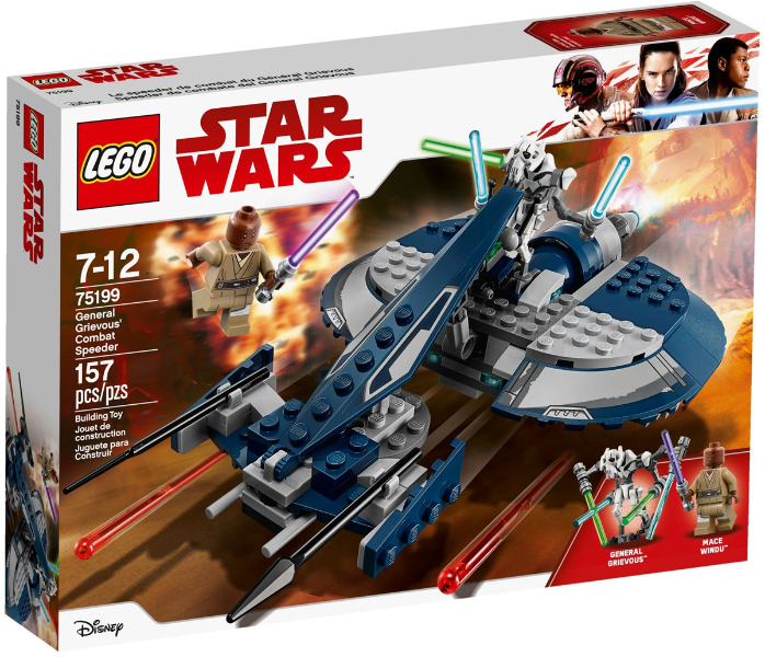 LEGO Set General Grievous' Combat Speeder - Star Wars — caja oficial