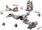 LEGO Set Defense of Crait - Star Wars — set armado