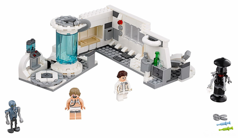 LEGO Set Hoth Medical Chamber - Star Wars — set armado