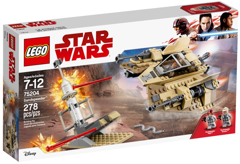LEGO Set Sandspeeder - Star Wars — caja oficial
