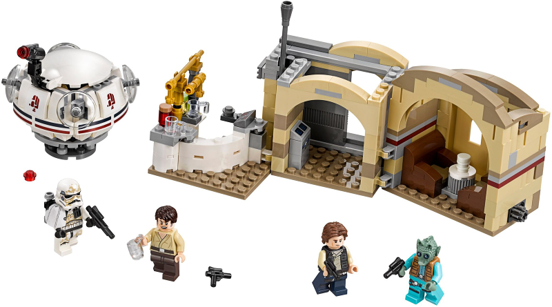 LEGO Set Mos Eisley Cantina - Star Wars — set armado