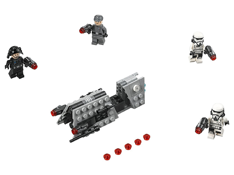 LEGO Set Imperial Patrol Battle Pack - Star Wars — set armado