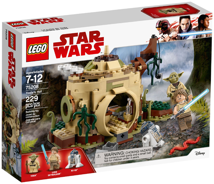 LEGO Set Yoda's Hut - Star Wars — caja oficial