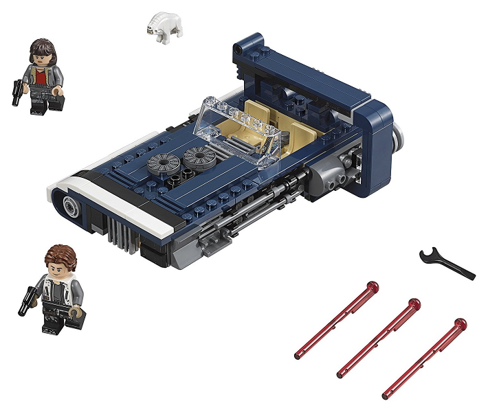 LEGO Set Han Solo's Landspeeder - Star Wars — set armado
