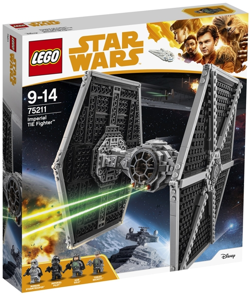LEGO Set Imperial TIE Fighter - Star Wars (75211-1) — caja oficial