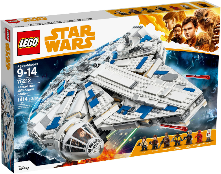LEGO Set Kessel Run Millennium Falcon - Star Wars — caja oficial