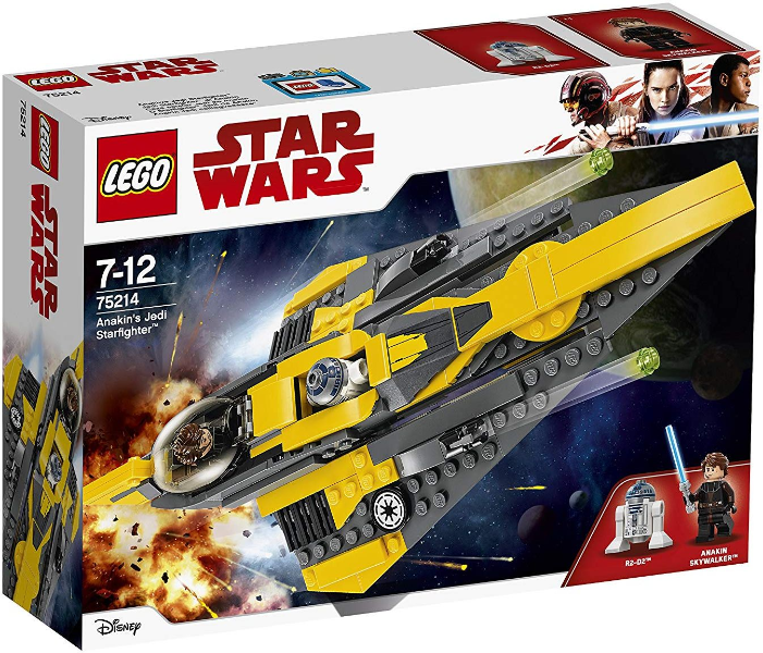 Anakin's Jedi Starfighter — caja oficial
