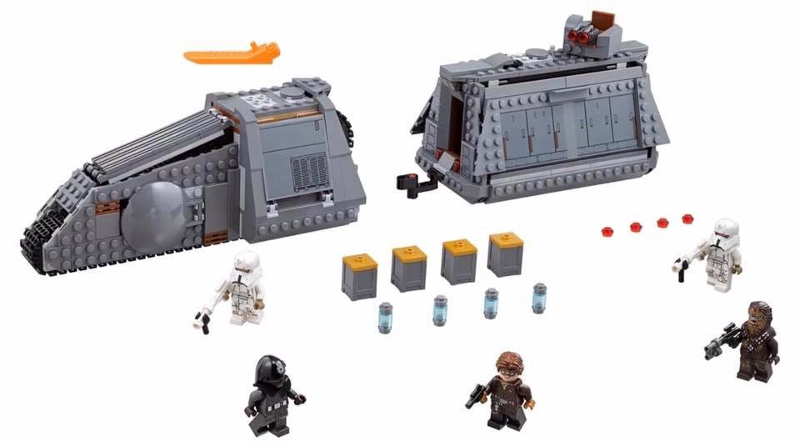 LEGO Set Imperial Conveyex Transport - Star Wars — set armado