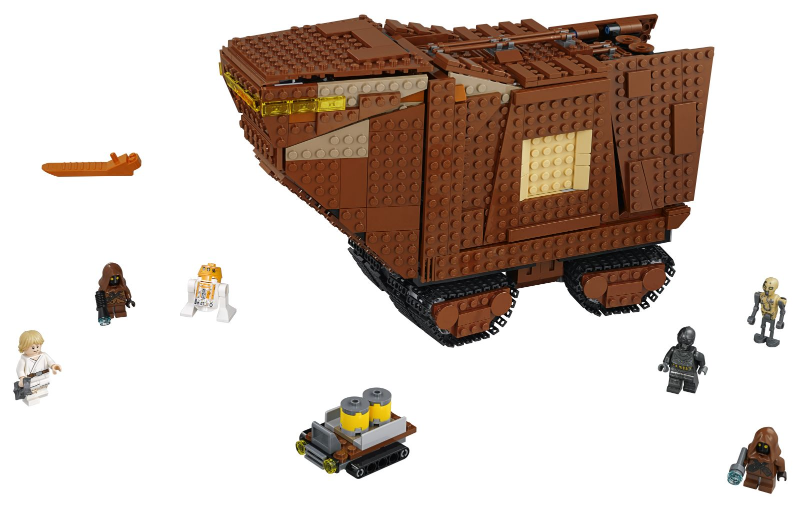 LEGO Set Sandcrawler - Star Wars — set armado