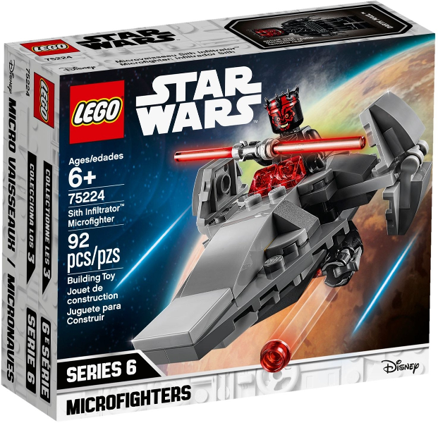 LEGO Set Sith Infiltrator Microfighter - Star Wars — caja oficial