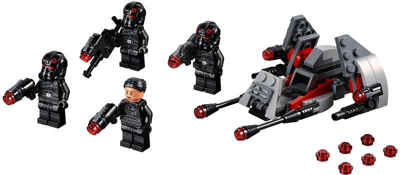 LEGO Set Inferno Squad Battle Pack - Star Wars — set armado