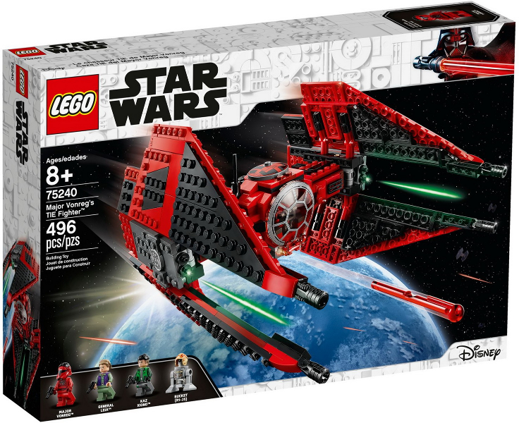 LEGO Set Major Vonreg's TIE Fighter - Star Wars — caja oficial