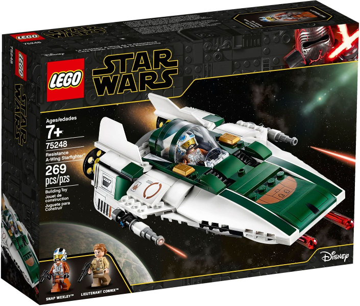 Resistance A-Wing Starfighter — caja oficial