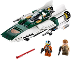 LEGO Set Resistance A-Wing Starfighter - Star Wars — set armado