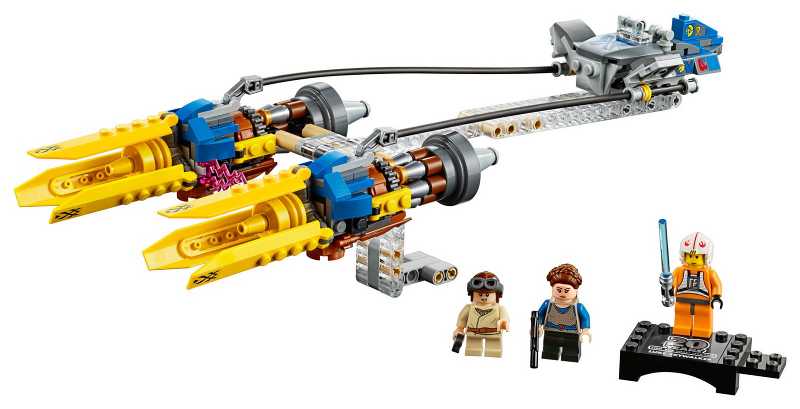 LEGO Set Anakin's Podracer 20th Anniversary Edition - Star Wars — set armado
