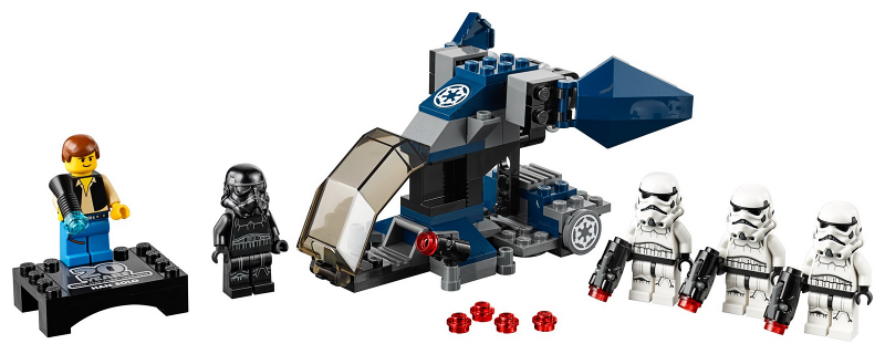 LEGO Set Imperial Dropship – 20th Anniversary Edition - Star Wars — set armado