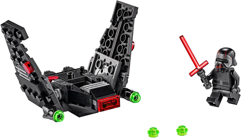 LEGO Set Kylo Ren's Shuttle Microfighter - Star Wars (75264-1) — set armado